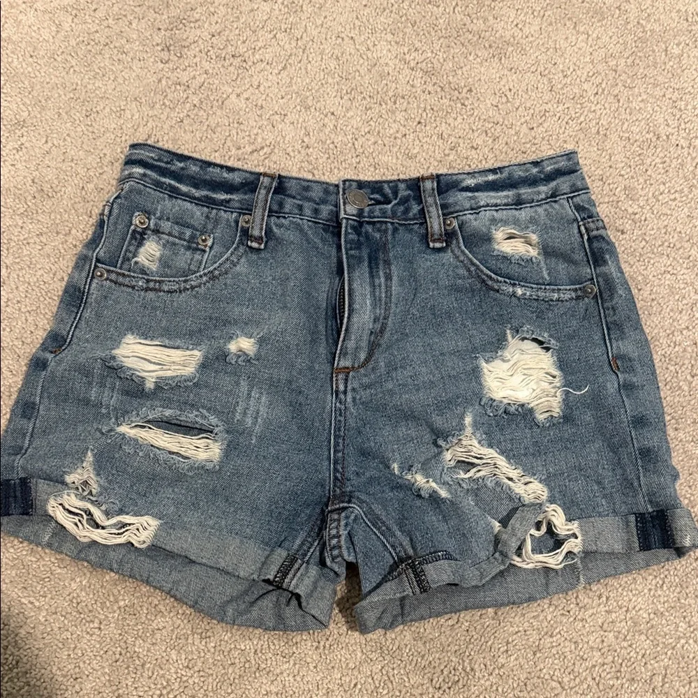 Set of 4 - Denim Shorts Set - Picture 4 of 5